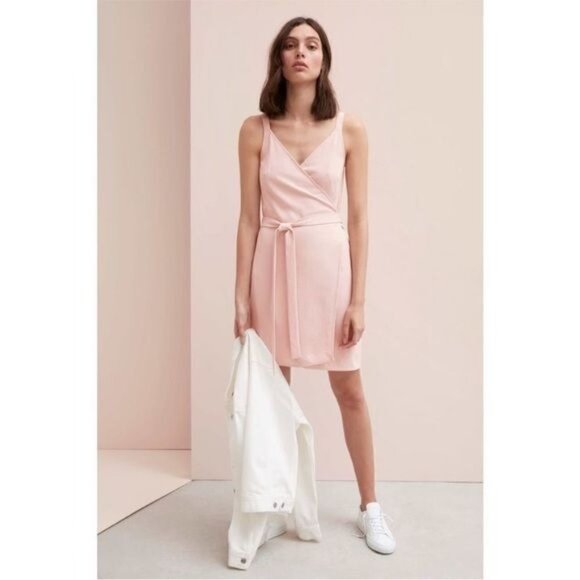 Everlane Go Weave Wrap Tank Dress size 6 - Picture 7 of 10